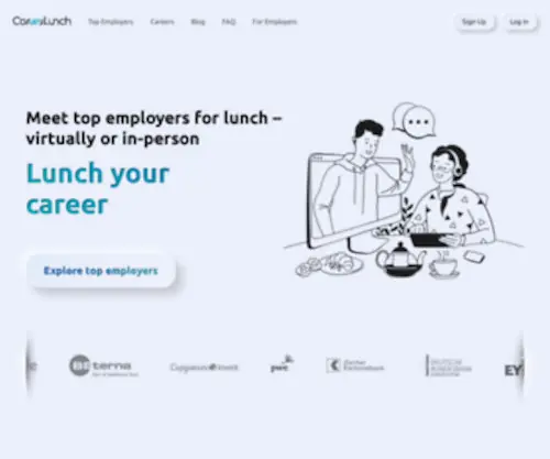 Careerlunch.com(Careerlunch) Screenshot