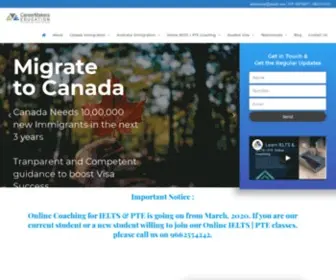 Careermakerseducation.in(Best IELTS Classes near me) Screenshot