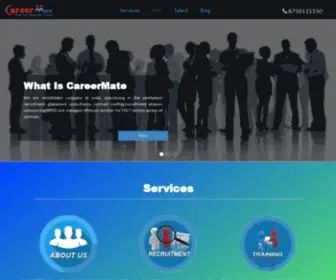 Careermate.in(CareerMate- A specialist recruitment agency and recruitment service provider) Screenshot