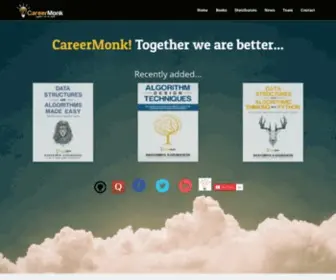 Careermonk.com(CareerMonk Publications) Screenshot