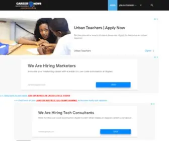 Careernews.com.ng(Jobs in Nigeria 2020) Screenshot