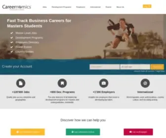 Careernomics.com(Masters Development Programs) Screenshot