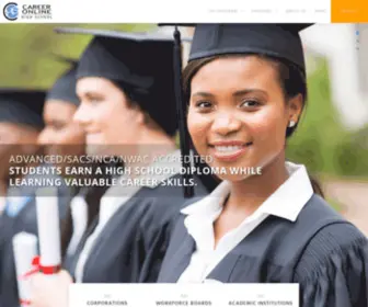 Careeronlinehs.org(Career Online High School) Screenshot