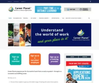 Careerplanet.co.za(Career Planet) Screenshot