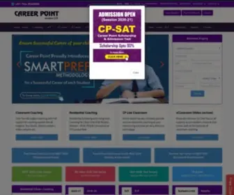 Careerpoint.ac.in(Kota Coaching) Screenshot