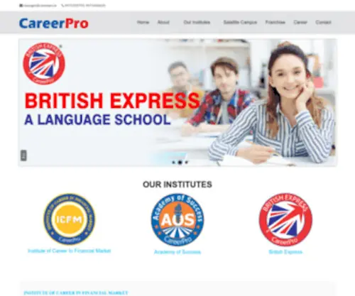 Careerpro.in(Academy Of Success) Screenshot