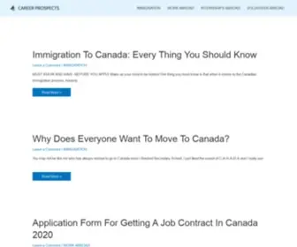 Careerprospects.co(Careerprospects) Screenshot