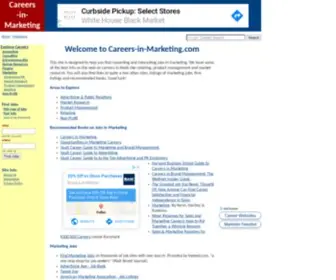 Careers-IN-Marketing.com(Marketing Jobs from) Screenshot