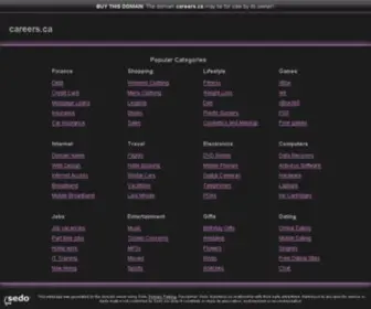 Careers.ca(careers) Screenshot