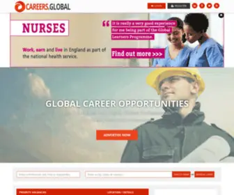 Careers.global(Global Career Opportunities for Graduates and Highly Skilled Professionals) Screenshot