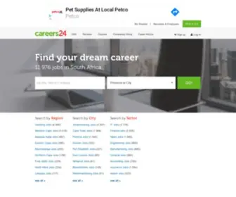 Careers24.co.bw(Find & Apply For Jobs & Vacancies Online) Screenshot