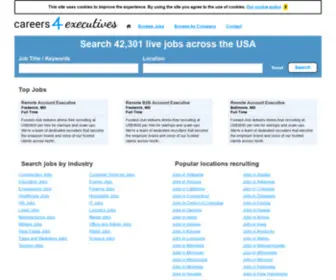 Careers4Executives.com(Careers 4 Executives) Screenshot