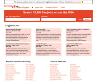 Careers4Itdevelopers.com(Careers 4 IT Developers) Screenshot