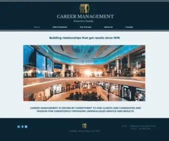 Careers4Retail.com(Building relationships that get results since 1978. Our role) Screenshot