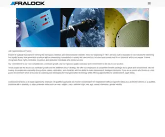 Careersatfralock.com(Fralock Employment Center) Screenshot