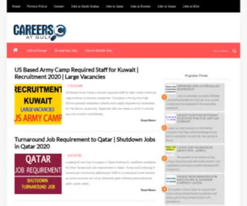 Careersatgulf.com(Careersatgulf) Screenshot