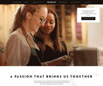 Careersatnespresso.com(Careers at Nespresso) Screenshot