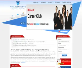 Careersclubindia.in(Career Club Consultancy And Management Services) Screenshot