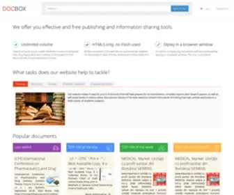 Careersdocbox.com(Enjoy free comfortable tools to publish) Screenshot