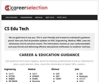 Careerselection.in(CS Edu Tech) Screenshot