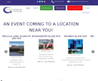 Careershowcase.com(Career ShowcaseCareer Showcase) Screenshot