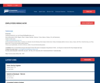 Careersinct.com(Staffing Connectictut RPO) Screenshot
