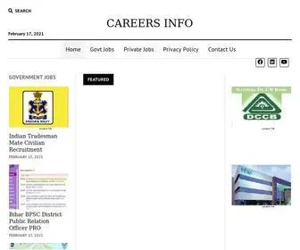 Careersinfo.in(CAREERS INFO) Screenshot