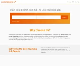 Careersingear.com(Find Transportation) Screenshot
