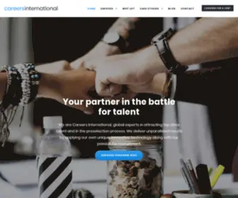 Careersinternational.eu(Careersinternational) Screenshot