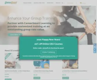 Careersmart.com(Accredited CEU Courses) Screenshot