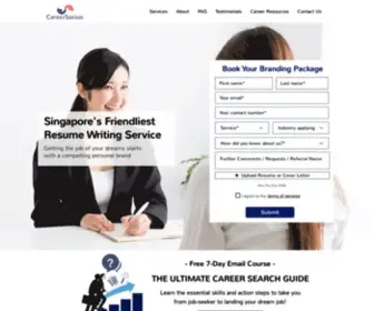 Careersocius.com(Singapore's Friendliest Resume Writing Service) Screenshot