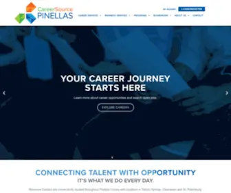 Careersourcepinellas.com(Connecting talent with opportunity) Screenshot
