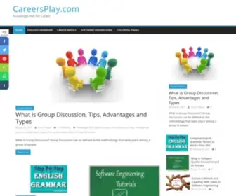 Careersplay.com(Learn Basic English Grammar Step By Step) Screenshot