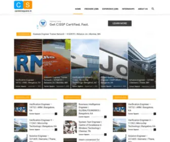 Careersquare.in(Career Square) Screenshot