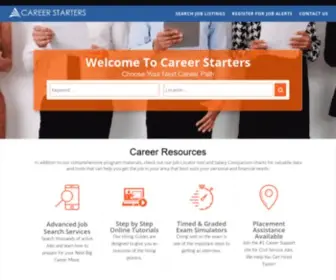 Careerstarters.org(Career Starters) Screenshot