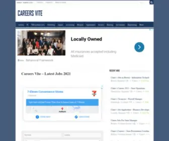 Careersvite.com(Careers Vite) Screenshot