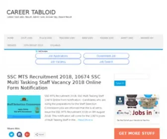 Careertabloid.com(Careertabloid Job Search) Screenshot