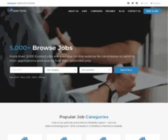 Careerterms.com(Recruitment Home) Screenshot