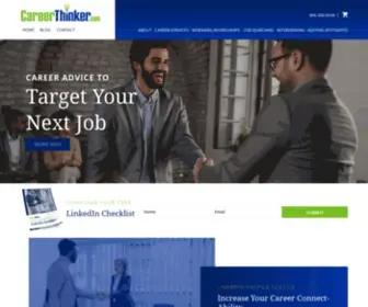 Careerthinker.com(Certified Resume Writer Services) Screenshot