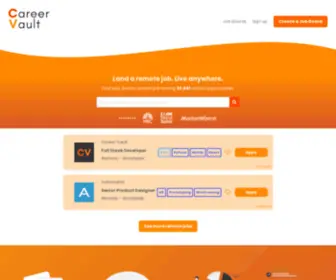Careervault.io(Remote Jobs in Programming) Screenshot