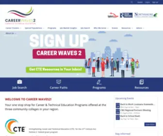 Careerwaves2Portal.com(Career Waves 2) Screenshot