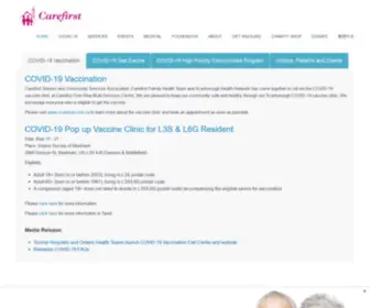 Carefirstontario.ca(Where Care Comes First) Screenshot