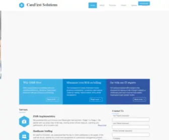 Carefirstsolutions.com(CareFirst Solutions) Screenshot