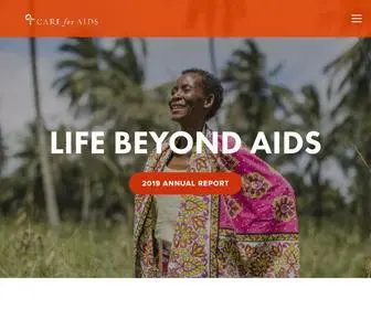 Careforaids.org(CARE for AIDS) Screenshot