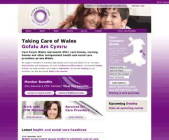 Careforumwales.co.uk(Careforumwales) Screenshot