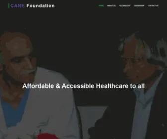 Carefoundation.org.in(CARE Foundation) Screenshot