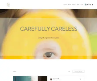 Carefullycareless.org(Carefully Careless) Screenshot