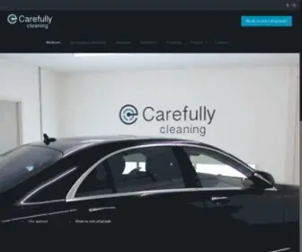 Carefullycleaning.nl(Washing your car carefully) Screenshot