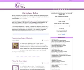 Caregiver-Jobs.org(Caregiver Jobs) Screenshot