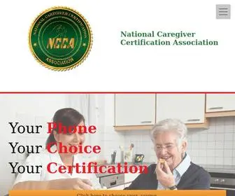 Caregivercertificationonlinecourse.com(Caregiver Certification Online Course) Screenshot